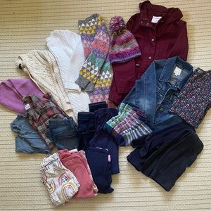 7/8 Girls Fall/Back To School Clothing Lot